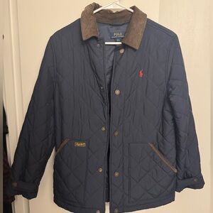 Polo Ralph Lauren Quilted Barn Jacket Coat Hagan Boys(Large 14-16) Fit Women’s S